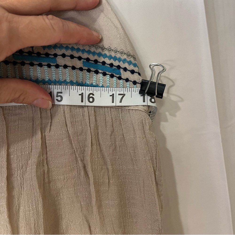 THML Anthropology embroidered halter dress Sz S New - Picture 12 of 13